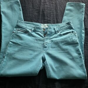 Sun + Stone Aqua Denim Pants